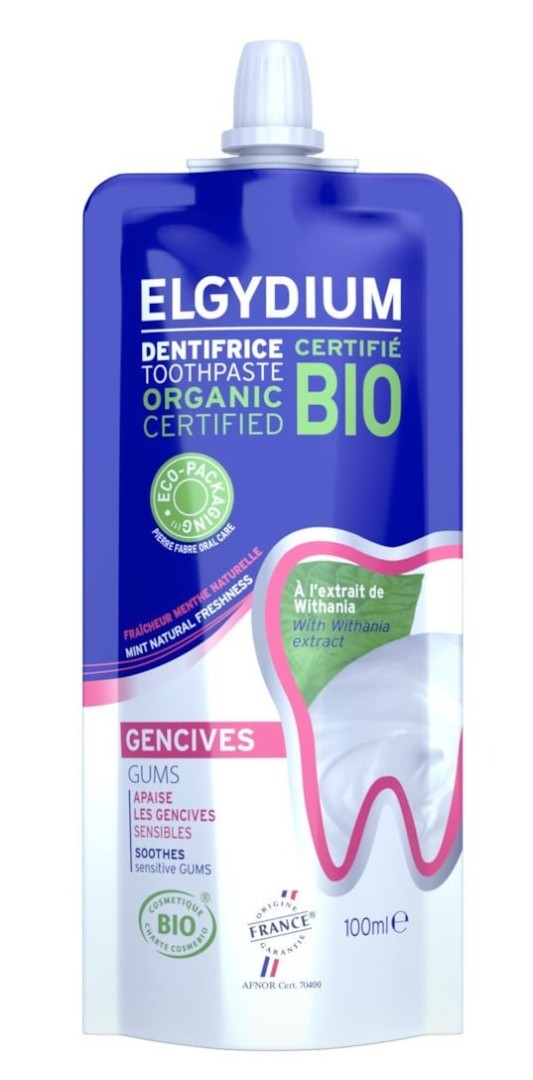 Elgydium Gums Organic Certified Eco Toothpaste, 100Ml