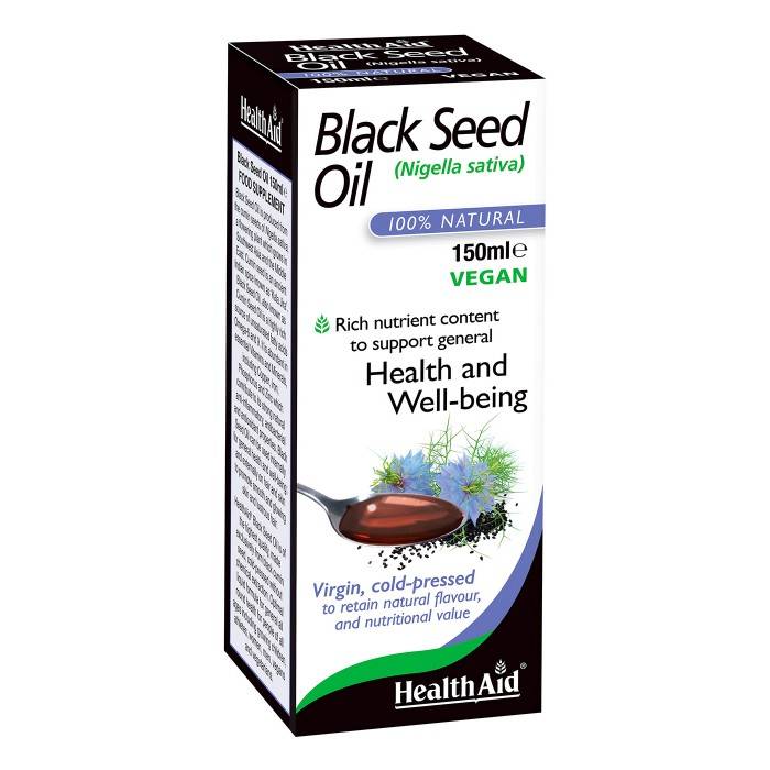 Health Aid Black Seed Oil Liquid 150ml
