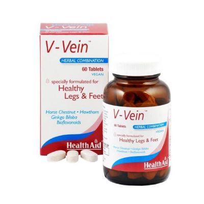 Health Aid V-Vein For Healthy Legs & Feet 60 Tablets