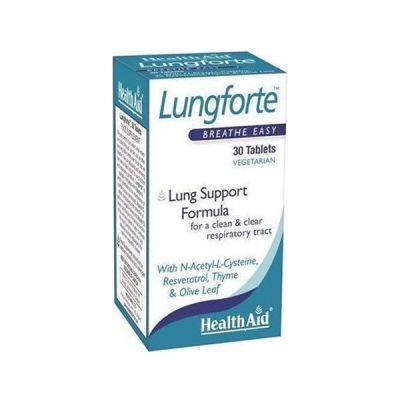 Health Aid Lugforte Breath Easy 30 Tablets