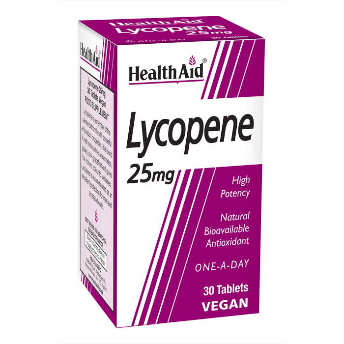 Health Aid Lycopene 25Mg Antioxidant 30 Tablets
