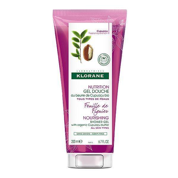 Klorane Fig Leaf Shower Gel with Cupuacu Butter 200ml