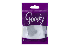 Goody Hair Nets Black x3