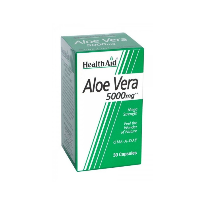 Health Aid Aloe Vera 5000Mg 30 Tablets