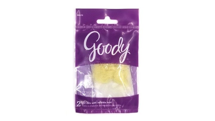 Goody Hair Nets With Invisible Hold, 2Pcs