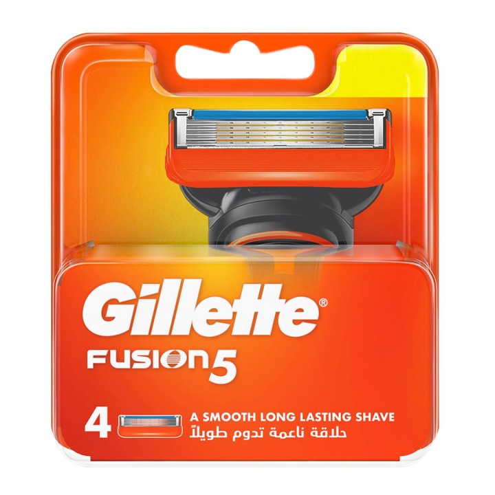 Gillette Fusion Razor Blades Pack Of 4 For Men