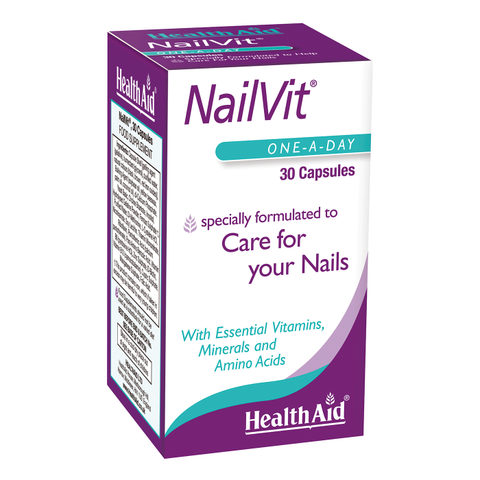 Health Aid Nailvit Special Formula Care For Nails 30 Capsules