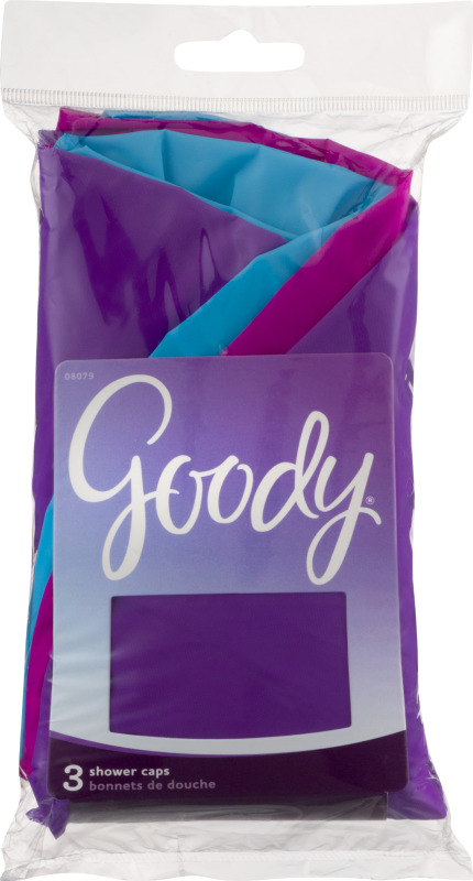 Goody Shower Caps x3