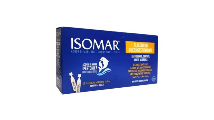 Isomar Decongestant Vials 20x5ml