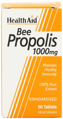 Health Aid Bee Propolis 1000Mg 60 Tablets