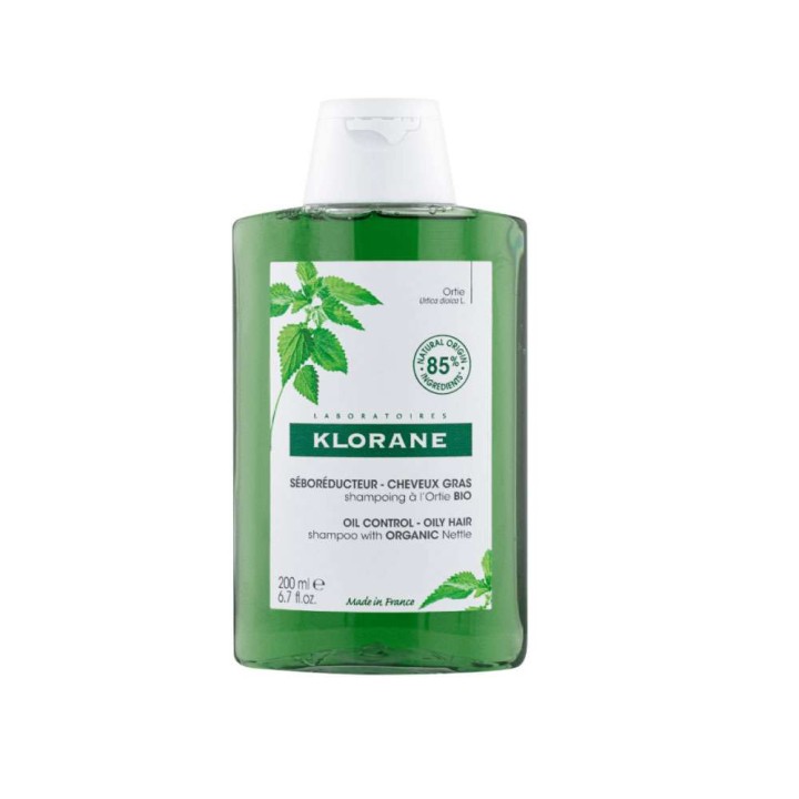 Klorane Sebum Regulating Nettle Shampoo 200 Ml