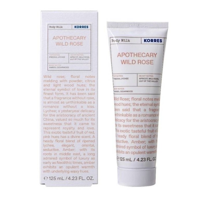 Korres Apothecary Wild Rose Body Care Milk 125Ml
