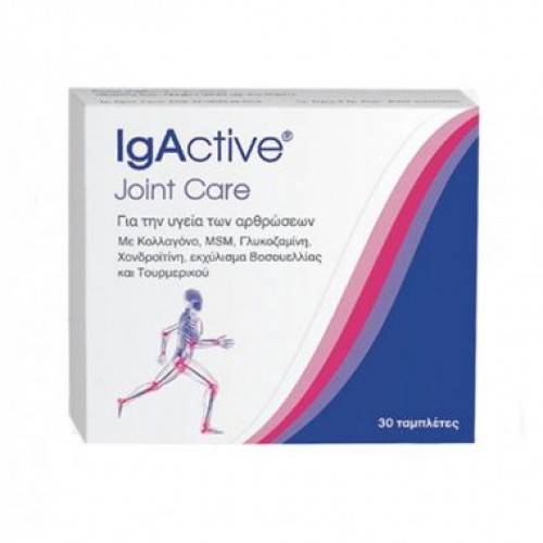 Igactive Joint Care For Healthy Bones & Cartilage 30 Tablets