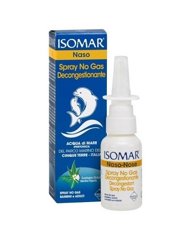 Isomar Nose Spray No Gas Decongestionanate 30Ml