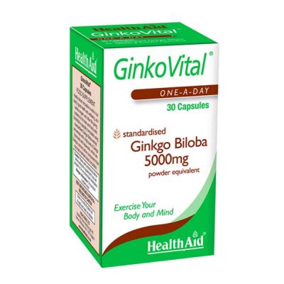 Health Aid Ginkovital 5000Mg 30 Capsules