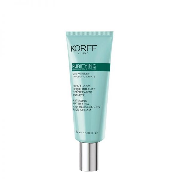 Korff Purifying Anti-ageing Mattifying And Rebalancing Face Cream With Prebiotic & Probiotic Lysate 50ml