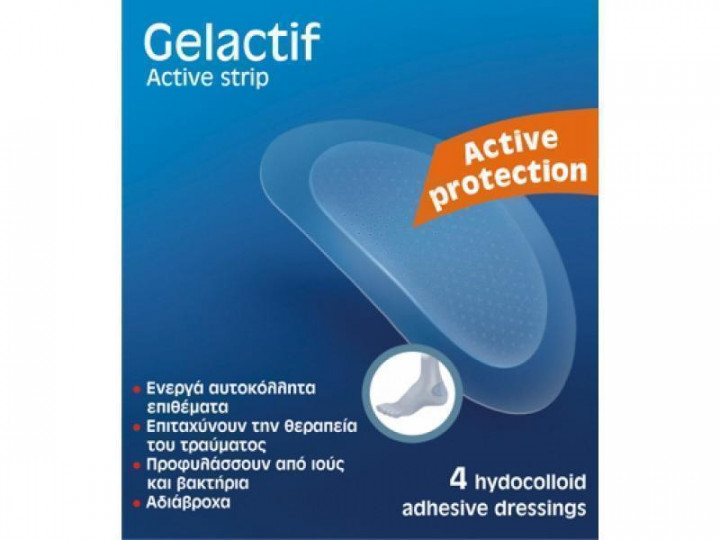 Kessler Gelactif Plasters 44X69Mm 4Pcs