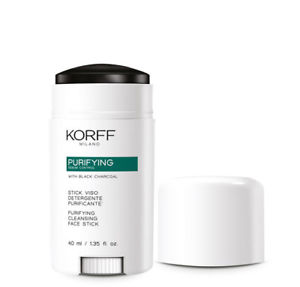 Korff Purifying Cleansing Face Stick 40ml With Black Charcoal