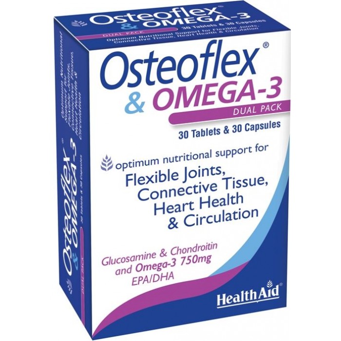 Health Aid Osteoflex for Healthy Joints 30 Capsules + 30 Tablets