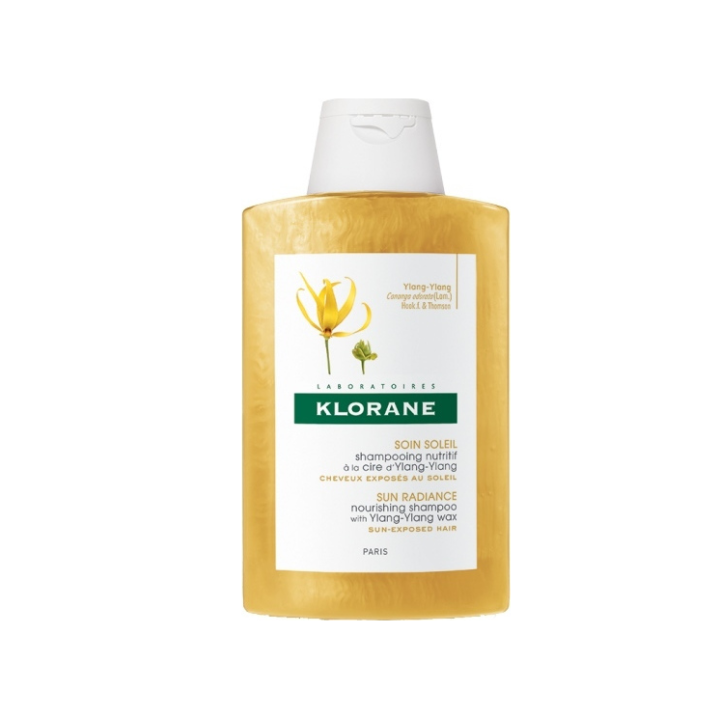 Klorane Sun Radiance Nourishing Shampoo With Ylang Ylang 200ml