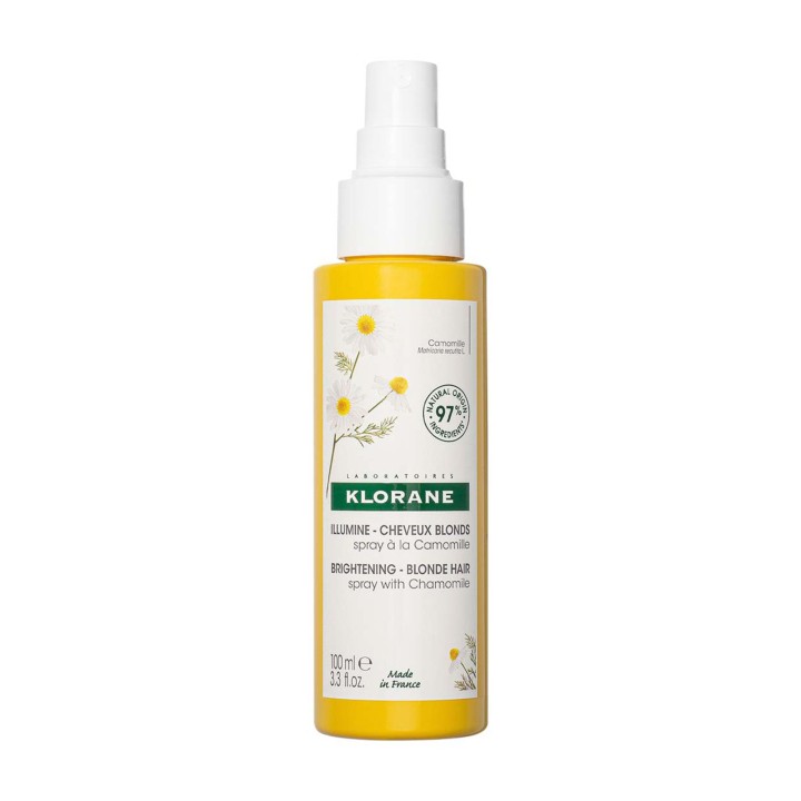 Klorane Brightening Blonde Hair Spray With Chamomile & Vinegar 100Ml