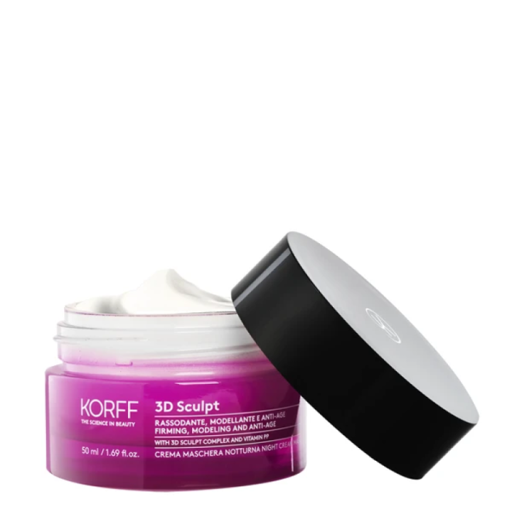 Korff 3D Sculpt Face & Neck Night Cream Mask 50ml