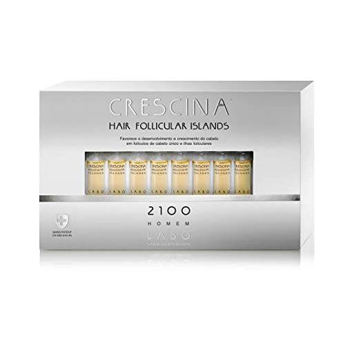 Labo Crescina Hair Follicular Islands Re- Growth Treatment For Men 2100 20 Ampules