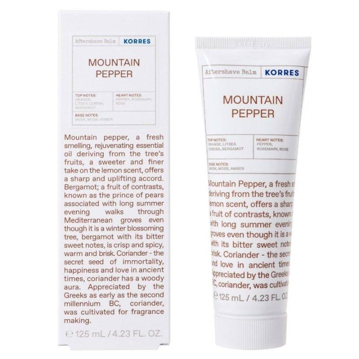 Korres Mountain Pepper After Shave Balm 125Ml