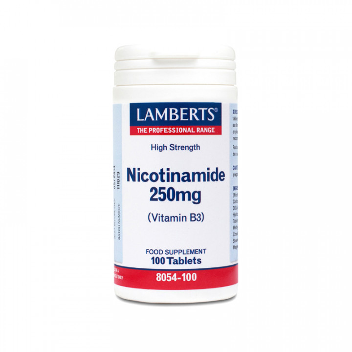 Lamberts Nicotinamide Vitamin B3 250Mg 100 Tablets