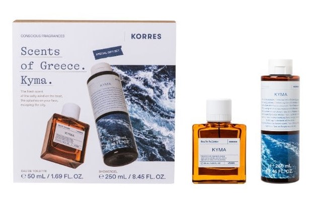 Korres Scents Of Greece Kyma Set Eau De Toilette 50Ml & Showergel 250Ml