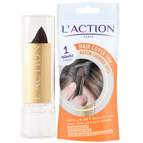 Laction Grey Hair Cover Touch Up StickBlack 4G