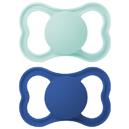 Mam Air Night 16+ Baby Soother Blue