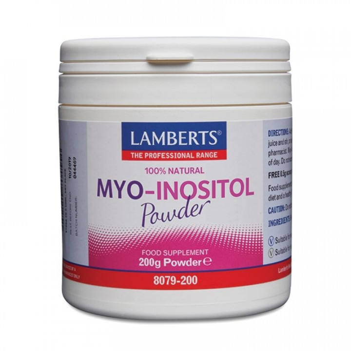 Lamberts 100% Natural Myo Inositol Powder 200 Gr