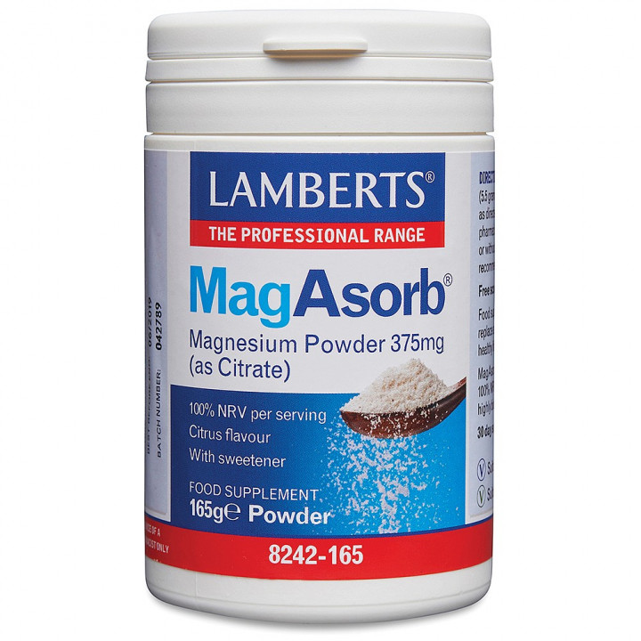 Lamberts MagAsorb 375mg Powder 165gr
