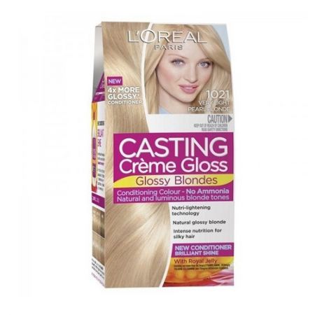 L'Oreal Paris Casting Creme Gloss 1021 Blonde Light Pearl 48Ml 1pc