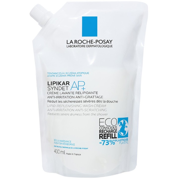 La Roche Posay Lipikar Syndet Shower Gel Ap+ Refill 400Ml