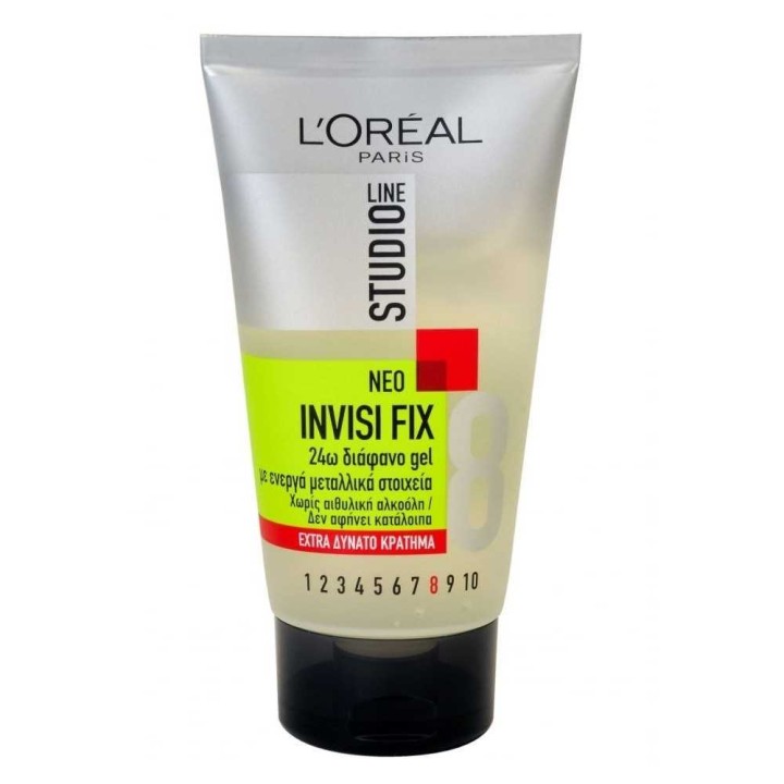 L'Oreal Studio Line Hair Mask Invisi Fix Extra Strong Gel 150Ml