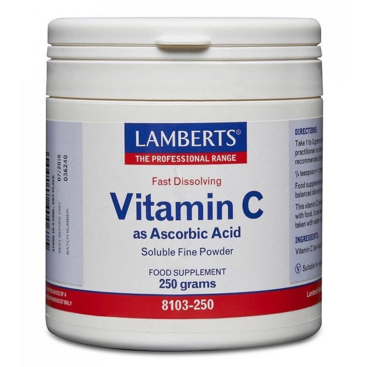 Lamberts Vitamin C Powder 250gams