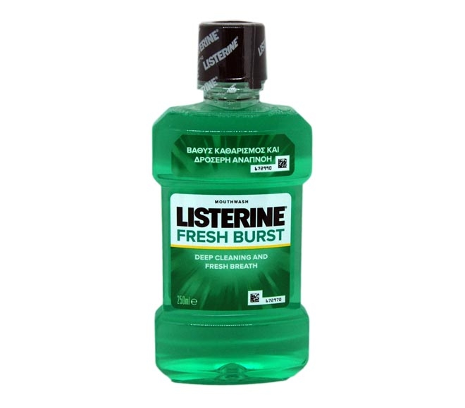 Listerine Fresh Burst Deep Cleaning & Fresh Breath Mouthwash 250ml