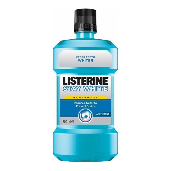 Listerine Stay White Whitening Mouthwash 500Ml
