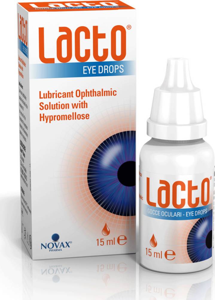 Novax Lacto Eye Drops 15Ml