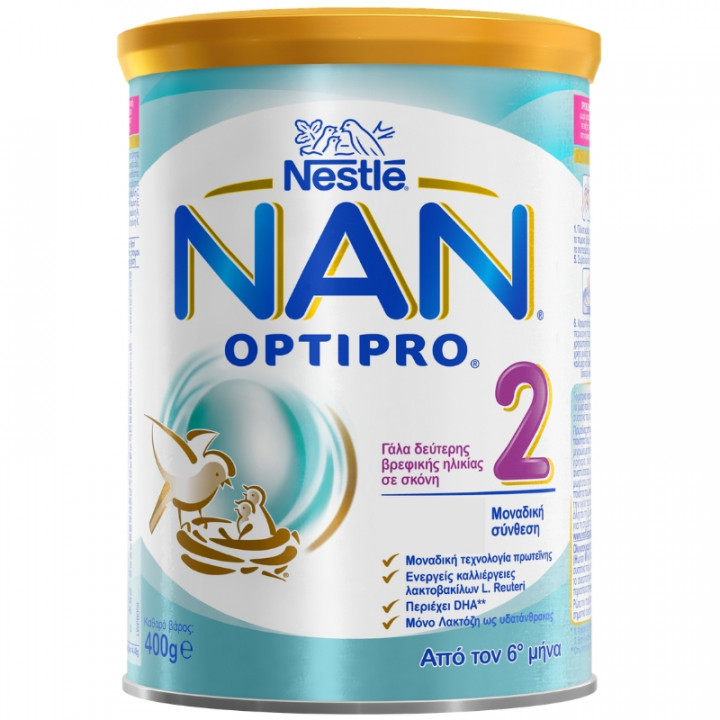 Nestle Nan No.2 Optipro Baby Powder Milk 400g