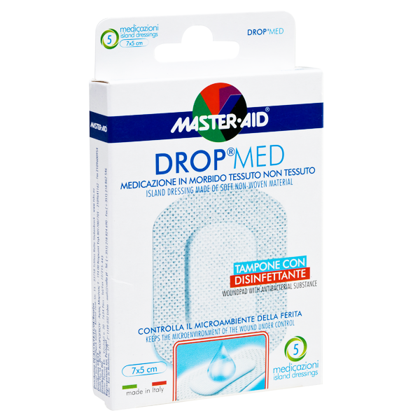 Master Aid Drop Med 5X7 Dressing 5 X 7X5Cm
