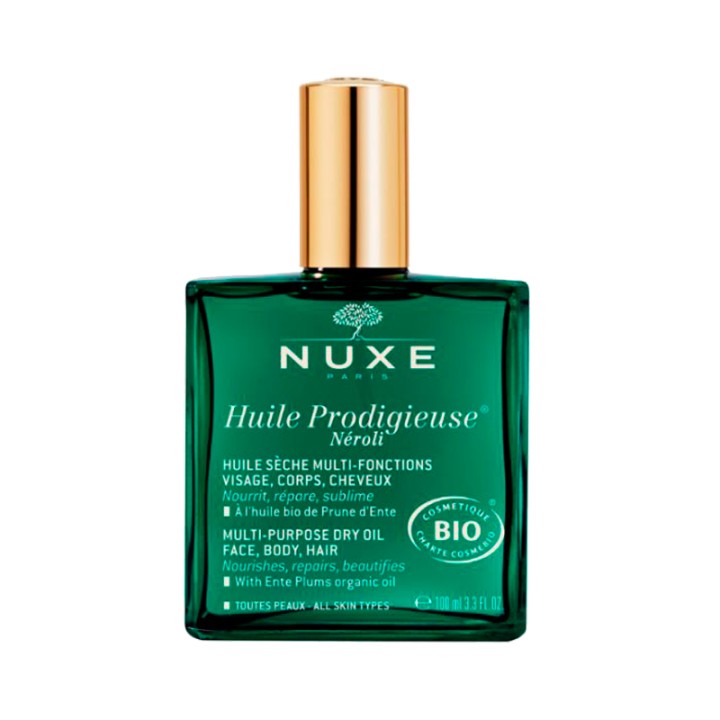 Nuxe Huile Prodigieuse Neroli Multi Purpose Dry Oil Face Body Hair 100ml