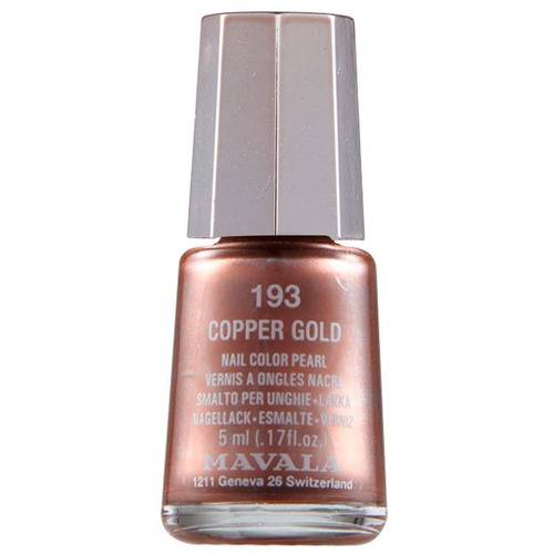 Mavala Mini Nail Polish Color 5ml 193 Copper Gold