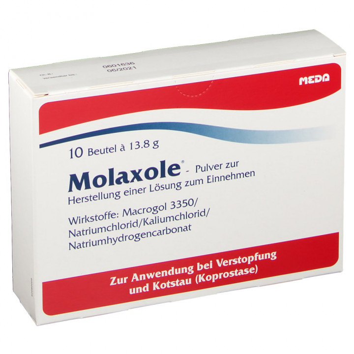 Molaxole Oral Solution, Sachets, 20 X 13.8Mg