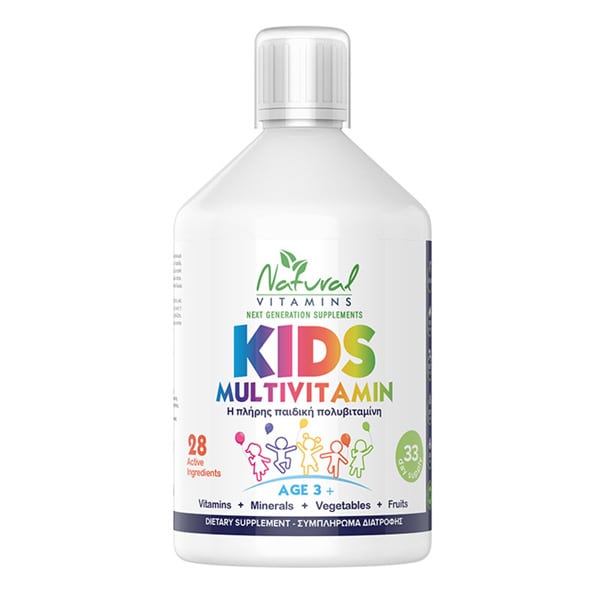 Natural Kids Multivitamins 3+ 500Ml Syrup