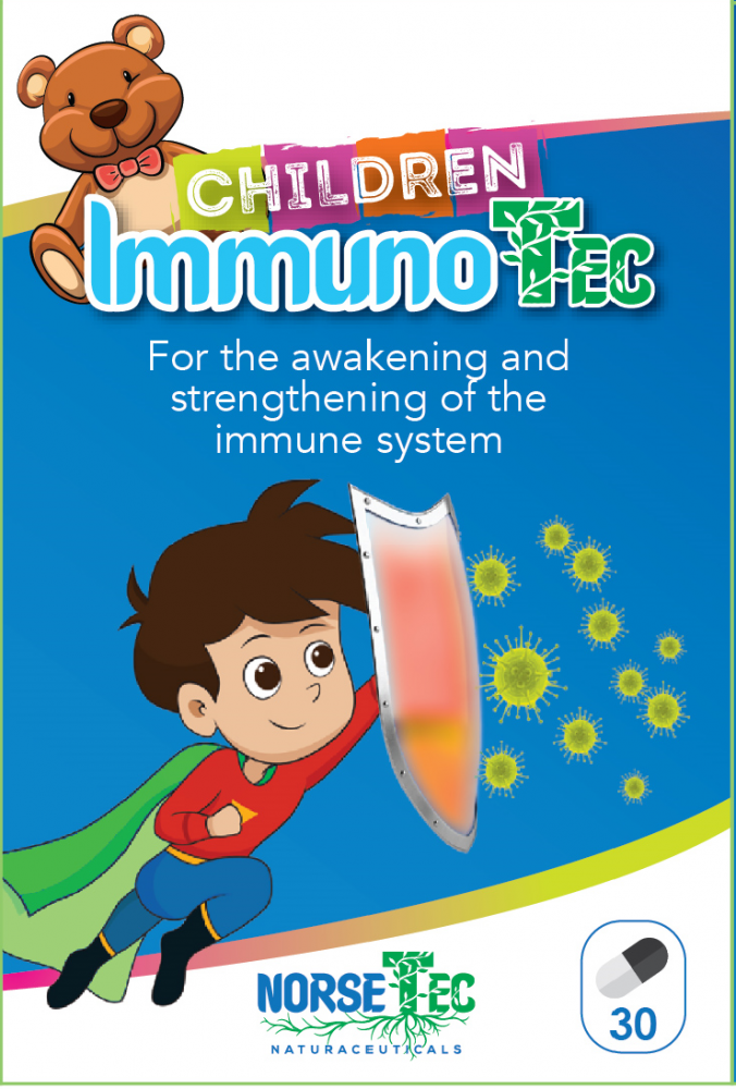 Norsetec Immunotec Children For The Awakening & Strengthening Of The Immune System 30 Capsules