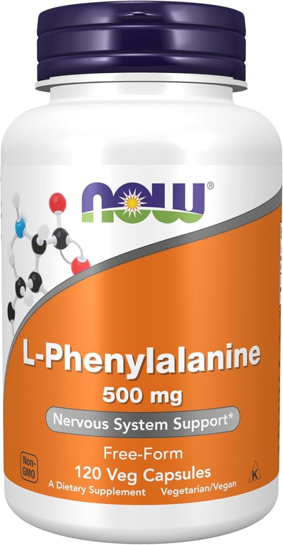 Now Foods L-Phenylalanine Nervous System Support 500Mg 120Vcap