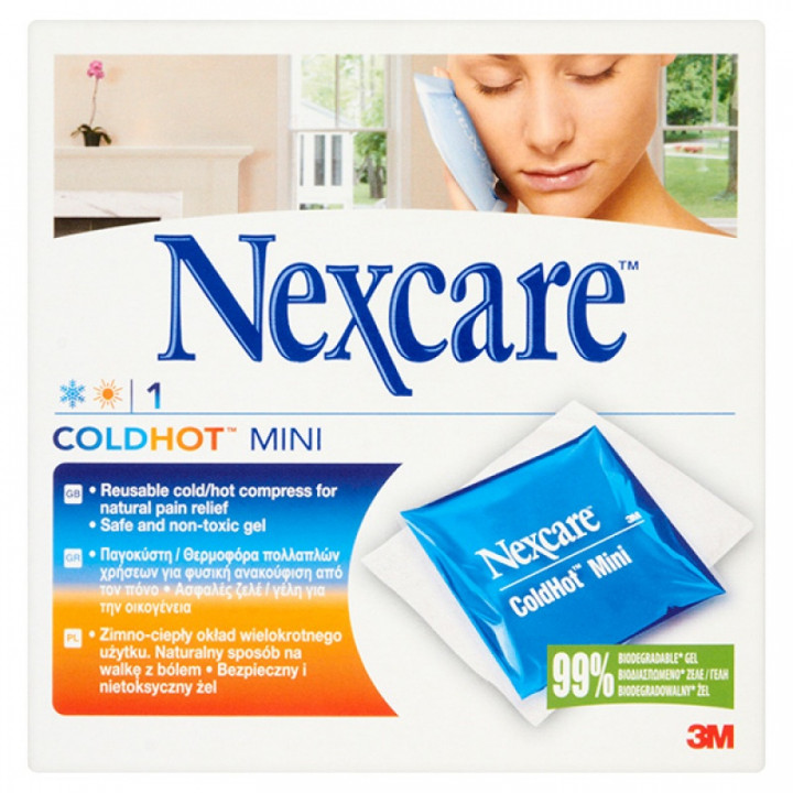 Nexcare Coldhot Mini 2 In 1 Ice Cube And Water Heater 1 Piece 10Cm X 10Cm